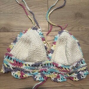 Handmade Crochet Bikini Boho Style Top